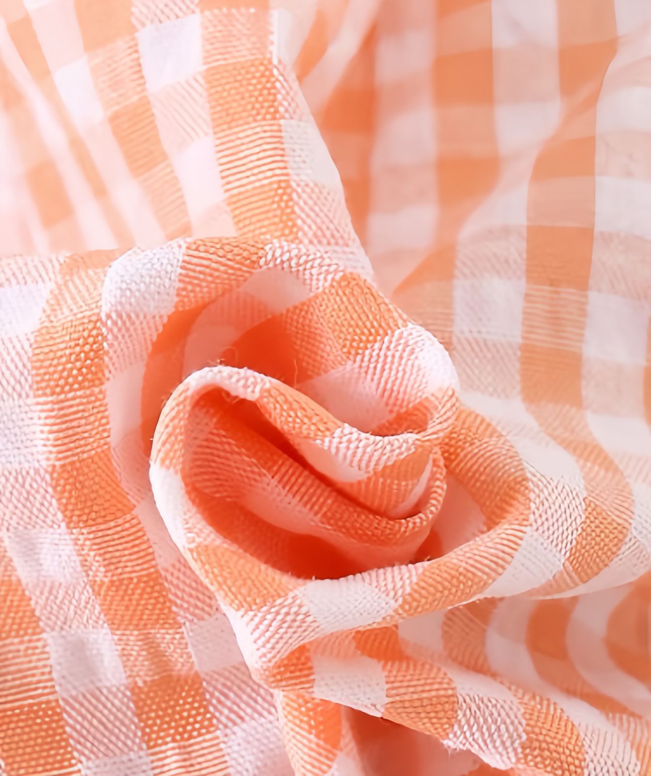 Eboo Cute Sleeveless Heart Print Dress+Bag Set (ORANGE).