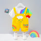 Eboo Rainbow Print Baby Boy Outfit Set
