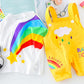 Eboo Rainbow Print Baby Boy Outfit Set