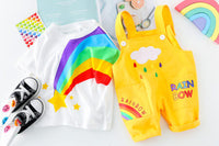 Eboo Rainbow Print Baby Boy Outfit Set