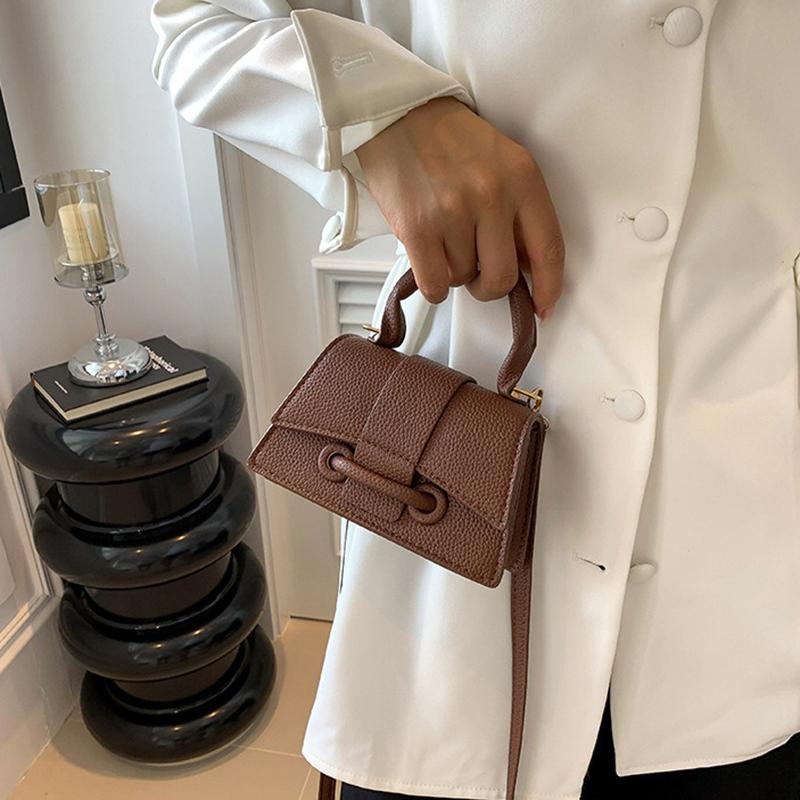 Eboo Trendy Mini Flap Handbag Collection with Shoulder Straps