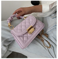 Trendy Lattice Chain Shoulder Tote Bag for Women Ã¢?? Stylish & Versatile Handbag