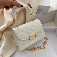 Trendy Lattice Chain Shoulder Tote Bag for Women Ã¢?? Stylish & Versatile Handbag