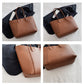 Eboo Sewing Line Simplicity PU Ladies Tote Bags Zipper Shoulder Bags For Women
