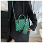 Eboo Shoulder Fashion Mother Small square Bag Simple Personality Carrying Crossbody Bag
