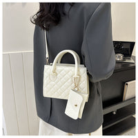 Eboo Shoulder Fashion Mother Small square Bag Simple Personality Carrying Crossbody Bag
