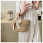 4-in-1 Woven Tote Bag – Lightweight Beach & Vacation Shoulder Bag for Women (Free Delivery)