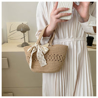 4-in-1 Woven Tote Bag Ã¢?? Lightweight Beach & Vacation Shoulder Bag for Women