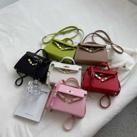 Eboo Women's Trendy Textured Small Square Casual Bags