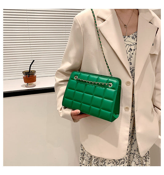 Bag X Oslo – Leather Crossbody Bag for Girls with Stylish Golden Chain (Free Delivery)