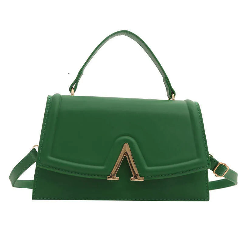 Eboo Elegant Leather-Look Handbag with Matching Shoulder Strap