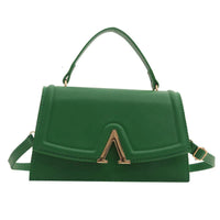 Eboo Elegant Leather-Look Handbag with Matching Shoulder Strap