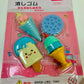 Fancy ice cream and biscuit eraser set of 4