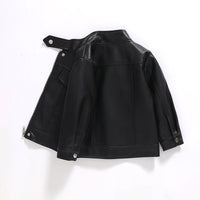 Eboo Kids Faux Leather Moto Jacket | PU Biker Style Coat