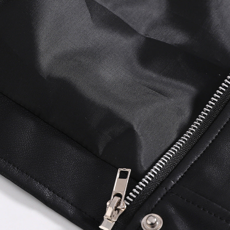 Eboo Kids Faux Leather Moto Jacket | PU Biker Style Coat