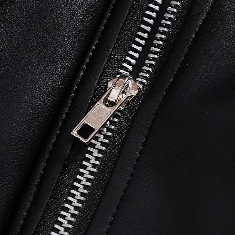 Eboo Kids Faux Leather Moto Jacket | PU Biker Style Coat