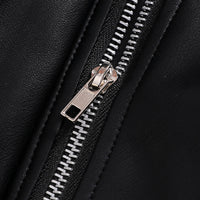 Eboo Kids Faux Leather Moto Jacket | PU Biker Style Coat