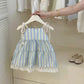 Eboo Summer Kids Girls Princess Dresses Suspender Sleeveless