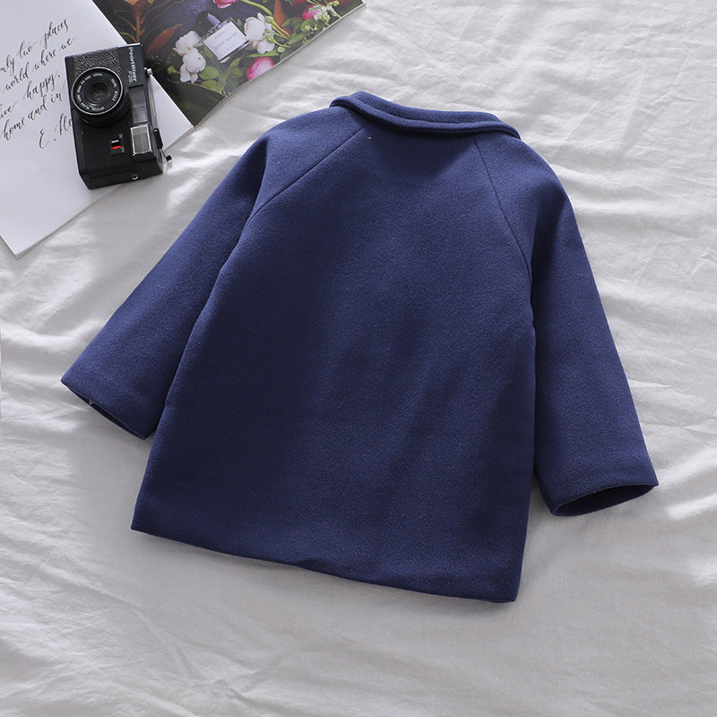Eboo Kids Royal Winter/Fall Dress Coat (Blue)