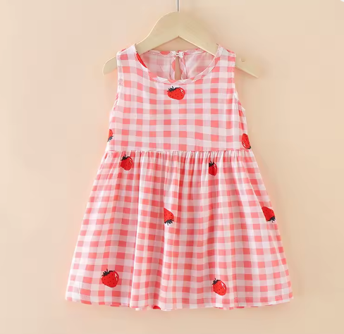 Eboo Children's Princess Vest Dress, Cute Summer Dress, Korean Style, Girl