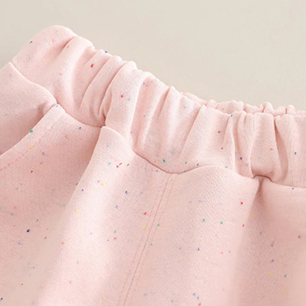 Eboo Girls Embroidered Sweatshirt With T-Shirt, Pants & Bag Sets