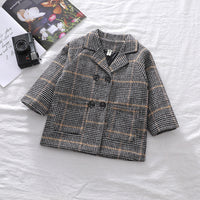 Eboo Kids Royal Winter/Fall Dress Coat (Check)