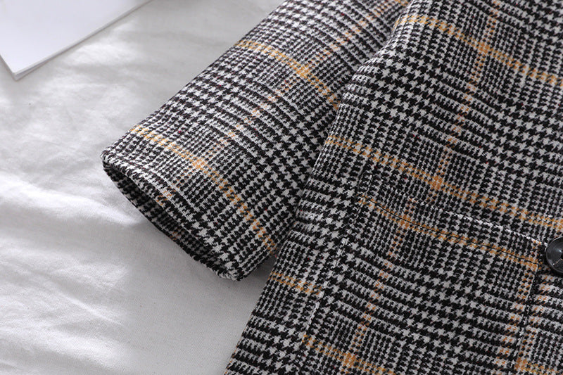 Eboo Kids Royal Winter/Fall Dress Coat (Check)