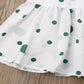 Eboo Summer Skirt with Hat Dress set  (GREEN).