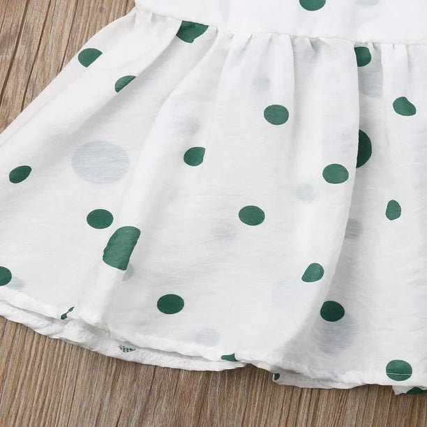 Eboo Summer Skirt with Hat Dress set  (GREEN).