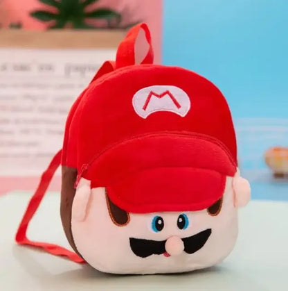 Super Mario Bros Cartoon Backpack for Kids