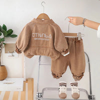 Eboo Boys Light Wash Shirt With T-Shirt And Denim Trouser Sets