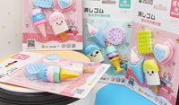 4Pcs /Set Ice-Cream and Cake Eraser