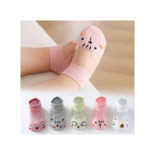 Baby Socks  0-5Y Infant Toddler Socks Cotton Mesh