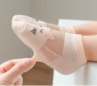 Baby Socks  0-5Y Infant Toddler Socks Cotton Mesh