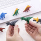 4 Pcs/Lot Creative Cute Assembled Dinosaur Eraser Set Students Eraser Stationery Gift Wholesale