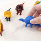 4 Pcs/Lot Creative Cute Assembled Dinosaur Eraser Set Students Eraser Stationery Gift Wholesale