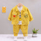 Baby Boy’s Yellow Corduroy Jacket & Pants Set