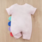 Cute Cartoon Unicorn 3D Printed Cotton Romper Newborn Clothe Comfortable Soft Short Sleeve Baby Boys Girls
