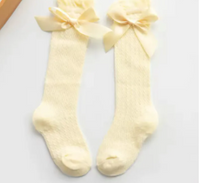 Eboo Baby Girl’s Lace Knee High Socks with Bow