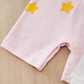 Cute Cartoon Unicorn 3D Printed Cotton Romper Newborn Clothe Comfortable Soft Short Sleeve Baby Boys Girls