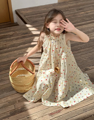 Eboo Polka Dot Sundress Fashionable Comfortable Dress