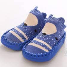 Eboo Baby Anti-Slip Cartoon Prewalker Shoes Socks