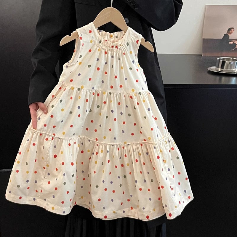 Eboo Polka Dot Sundress Fashionable Comfortable Dress