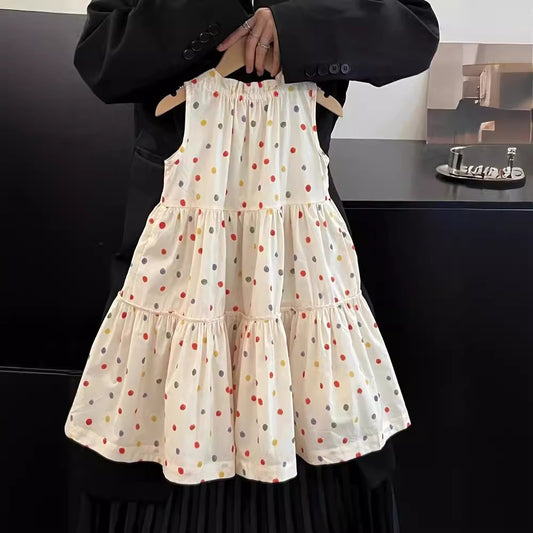 Eboo Polka Dot Sundress Fashionable Comfortable Dress