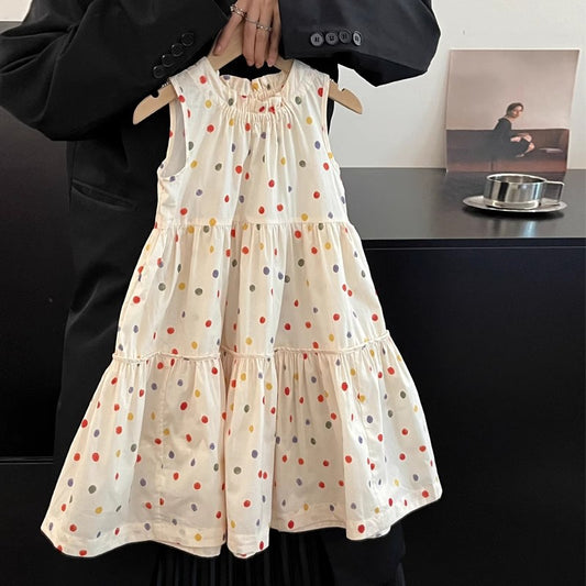 Eboo Polka Dot Sundress Fashionable Comfortable Dress
