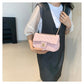 Eboo Elegant Quilted Flap Shoulder Bag with Gold-Tone Chain Strap