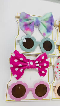 Eboo Kids Sunglass Love Flower Bow Toddler Hair Accessories Baby Girls
