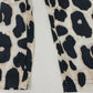 Eboo leopard print short sleeve suit girls round neck short