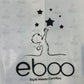 Eboo 100% Cotton Plain White and Blue Bow Summer Dress