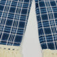 Eboo Girls Korean Summer Plaid Vest Wide Leg Pants 2pcs Outfits